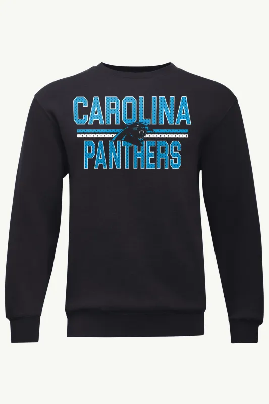 MENS CAROLINA PANTHERS MESH LOOK SWEATSHIRT made by Starter
