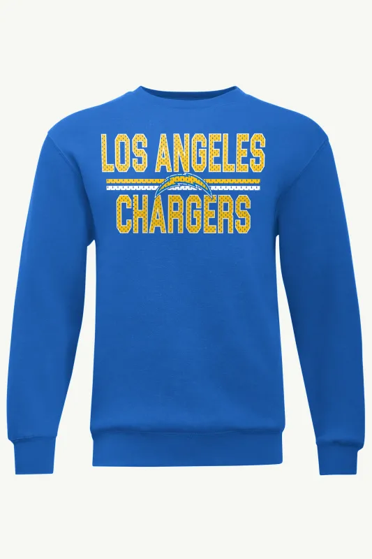 MENS LOS ANGELES CHARGERS MESH LOOK SWEATSHIRT sold by Starter