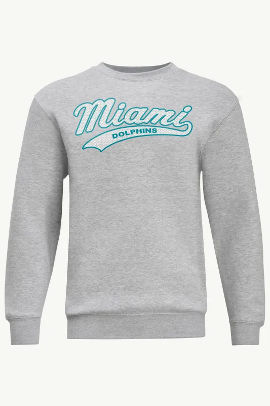 MENS MIAMI DOLPHINS TAILSWEEP SWEATSHIRT sold by Starter