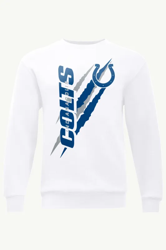 MENS INDIANAPOLIS COLTS COLOR SCRATCH SWEATSHIRT sold by Starter