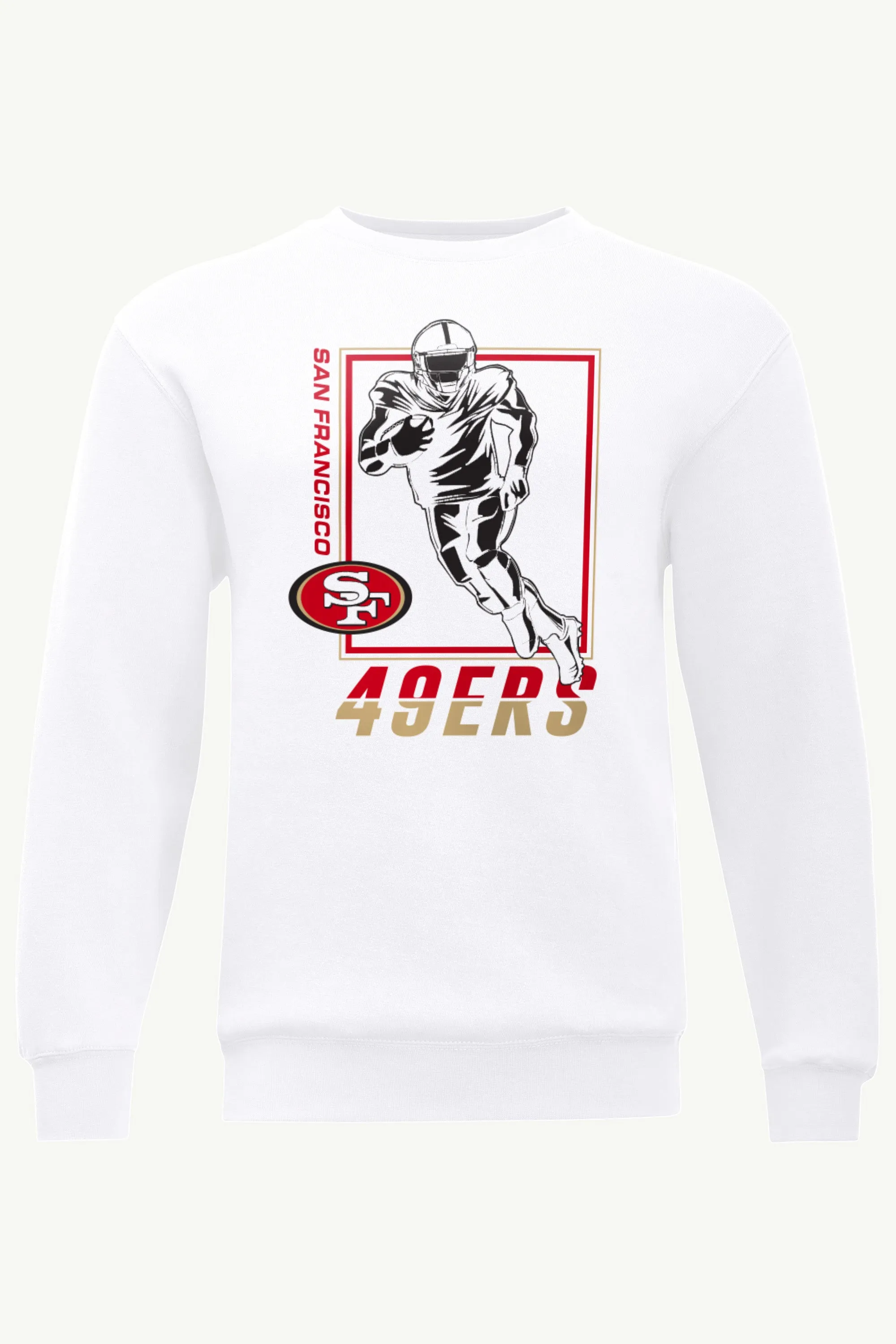 MENS SAN FRANCISCO 49ERs PLAYER GRID SWEATSHIRT sold by Starter