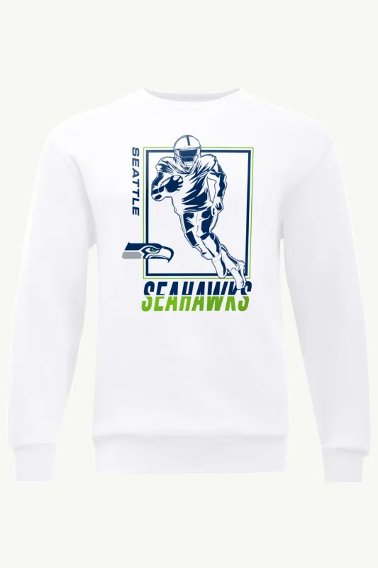 MENS SEATTLE SEAHAWKS PLAYER GRID SWEATSHIRT sold by Starter