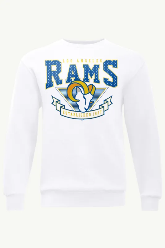 MENS LOS ANGELES RAMS 80's INSPIRED SWEATSHIRT sold by Starter