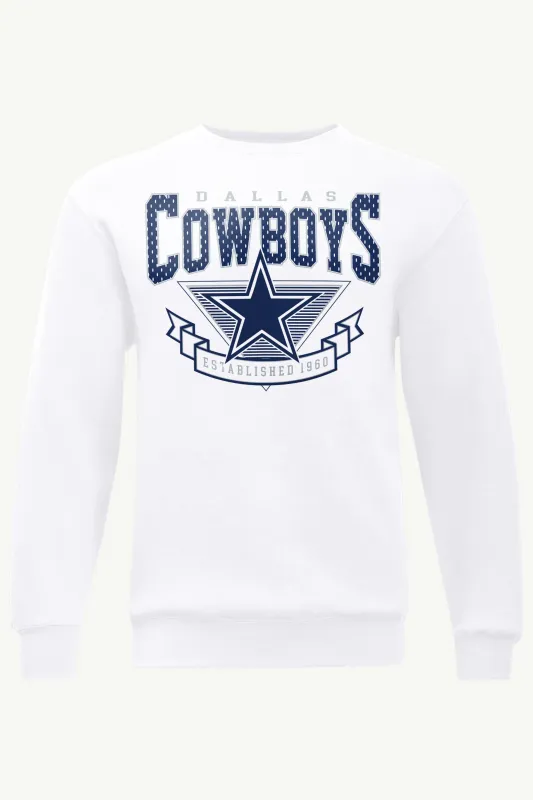 MENS DALLAS COWBOYS 80's INSPIRED SWEATSHIRT sold by Starter