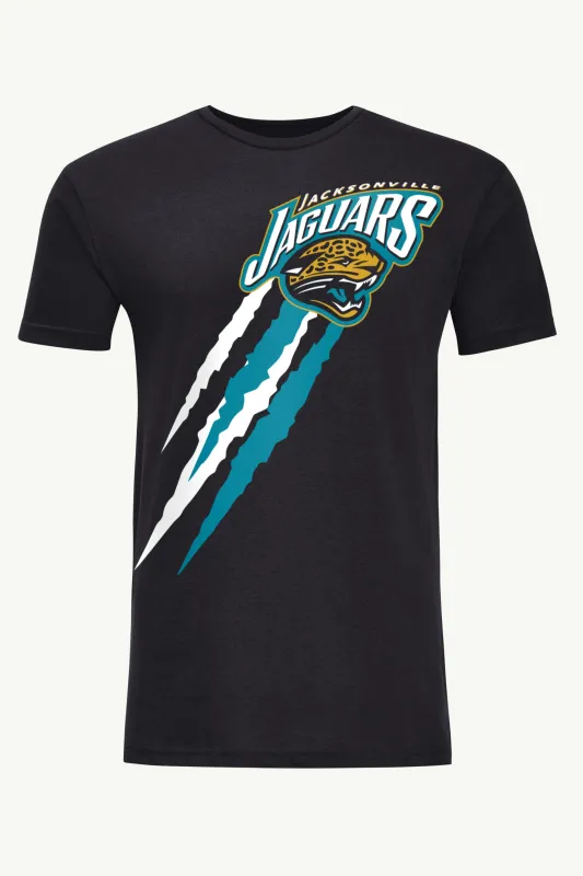 MENS JACKSONVILLE JAGUARS COLOR SCRATCH RETRO T SHIRT sold by Starter