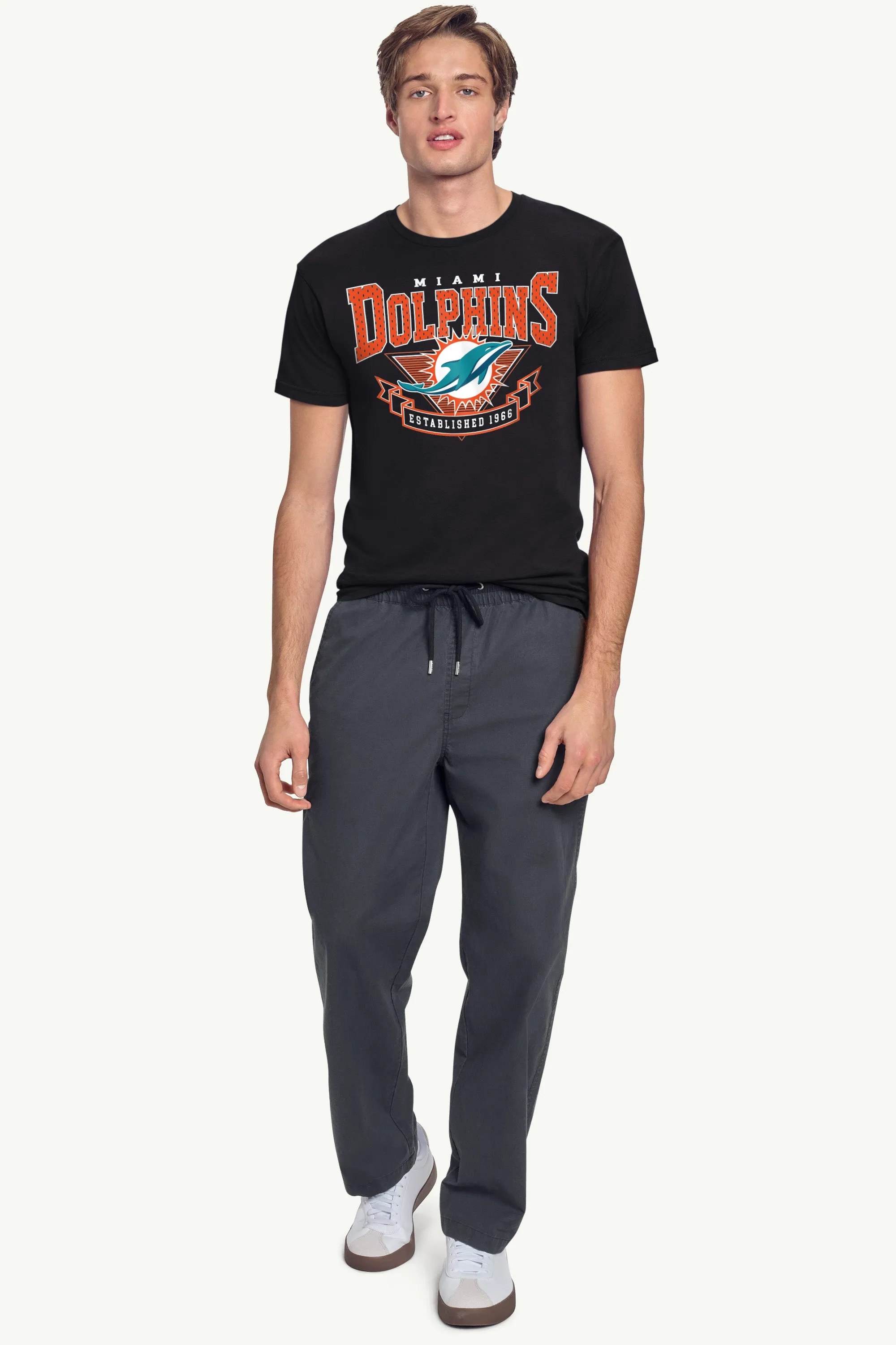 MENS MIAMI DOLPHINS 80's INSPIRED T SHIRT sold by Starter product image thumbnail 3