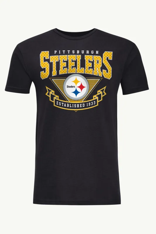 MENS PITTSBURGH STEELERS 80's INSPIRED T SHIRT sold by Starter
