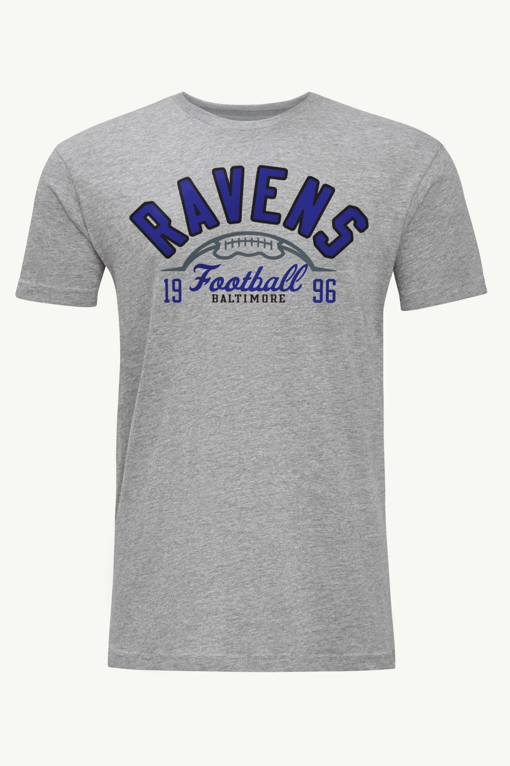 MENS BALTIMORE RAVENS HALF BALL T SHIRT sold by Starter