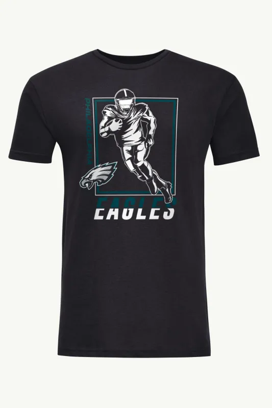MENS PHILADELPHIA EAGLES PLAYER GRID T SHIRT made by Starter