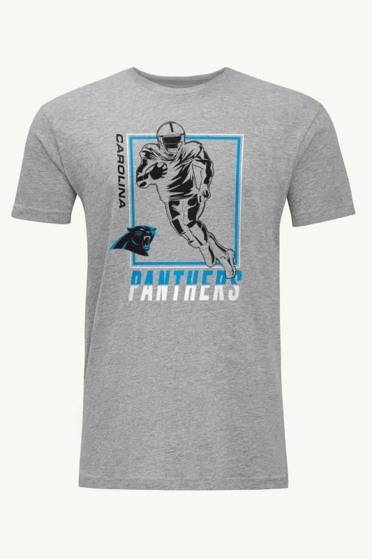 MENS CAROLINA PANTHERS PLAYER GRID T SHIRT made by Starter