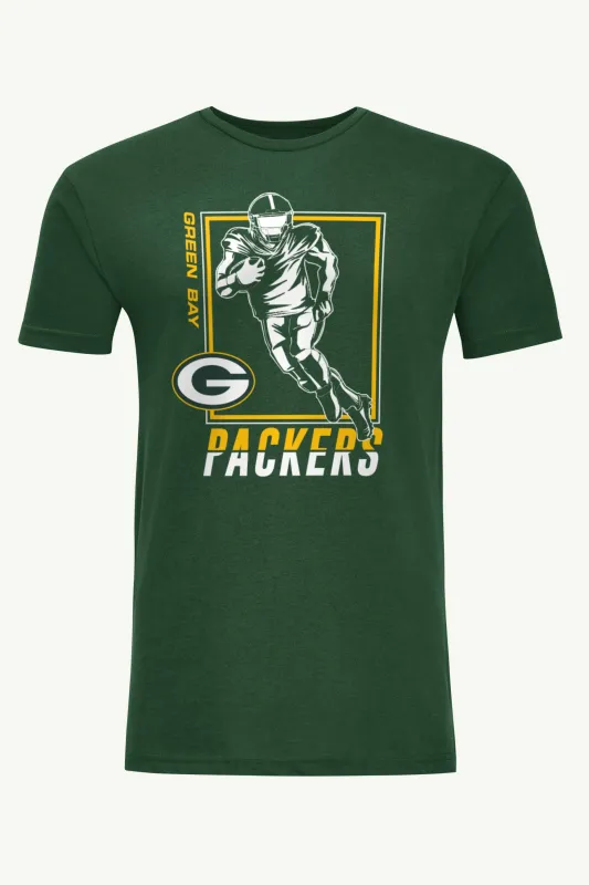 MENS GREEN BAY PACKERS PLAYER GRID T SHIRT made by Starter