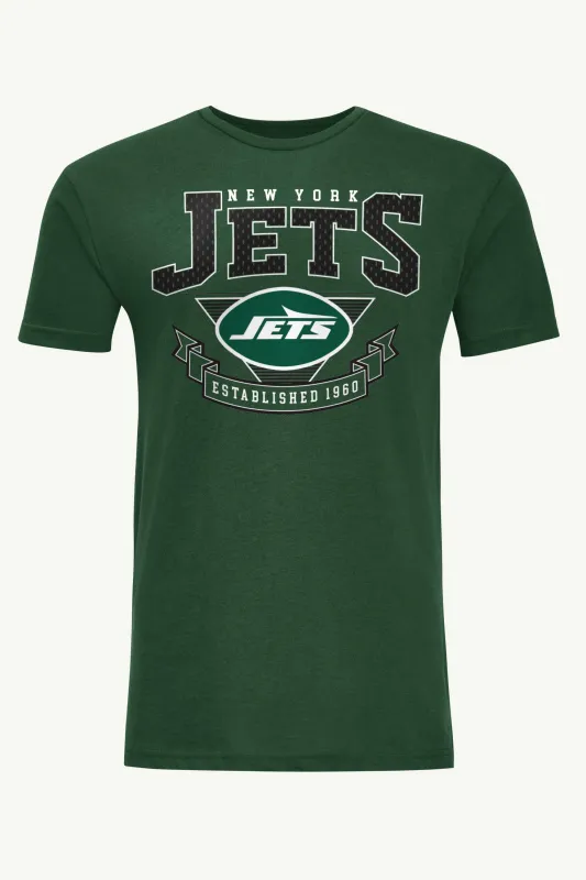 MENS NEW YORK JETS 80's INSPIRED T SHIRT sold by Starter