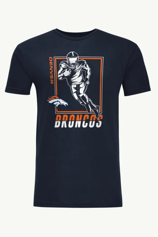 MENS DENVER BRONCOS PLAYER GRID T SHIRT made by Starter