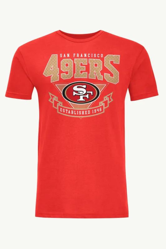 MENS SAN FRANCISCO 49ERS 80's INSPIRED T SHIRT sold by Starter