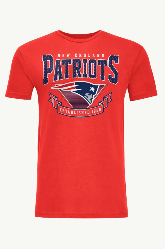 MENS NEW ENGLAND PATRIOTS 80's INSPIRED T SHIRT sold by Starter