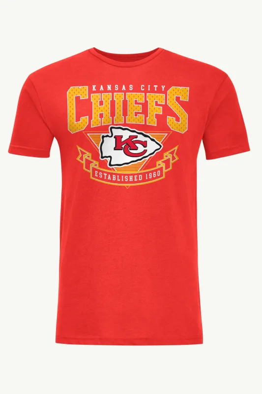 MENS KANSAS CITY CHIEFS 80's INSPIRED T SHIRT sold by Starter
