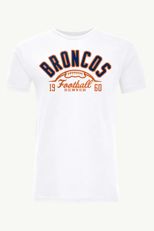 MENS DENVER BRONCOS HALF BALL T SHIRT sold by Starter