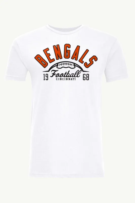 MENS CINCINATTI BENGALS HALF BALL T SHIRT sold by Starter