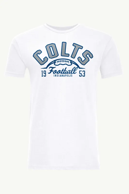 MENS INDIANAPOLIS COLTS HALF BALL T SHIRT sold by Starter