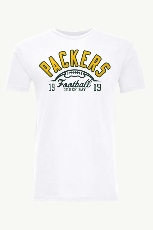 MENS GREEN BAY PACKERS HALF BALL T SHIRT sold by Starter