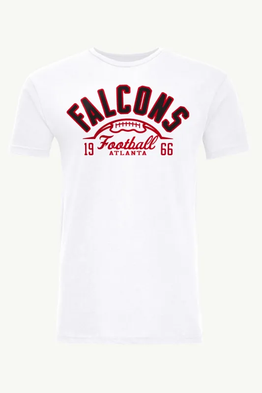 MENS ATALNTA FALCONS HALF BALL T SHIRT made by Starter
