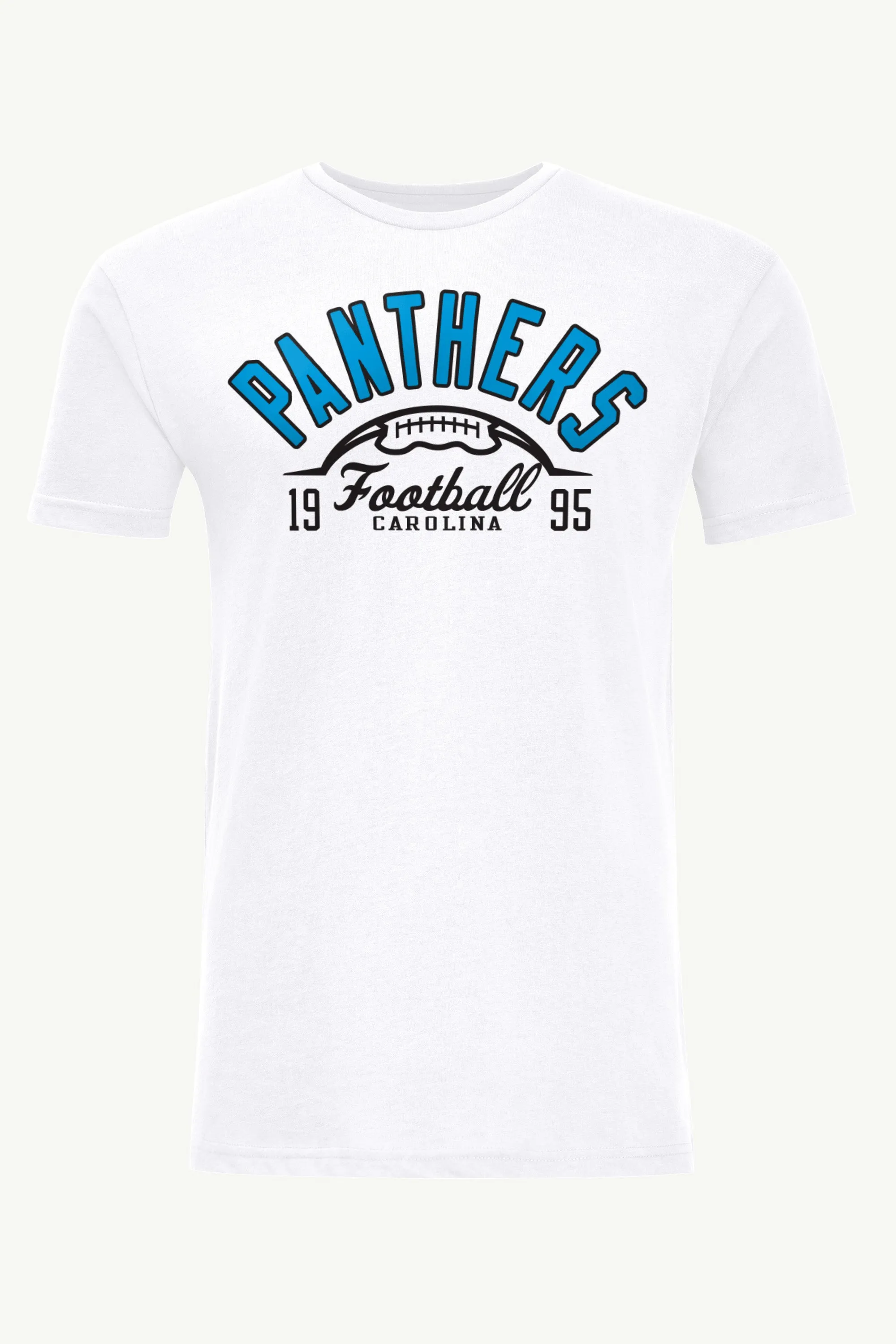 MENS CAROLINA PANTHERS HALF BALL T SHIRT sold by Starter