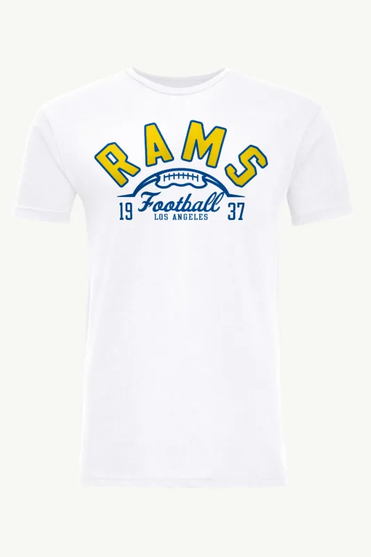 MENS LOS ANGELES RAMS HALF BALL T SHIRT sold by Starter