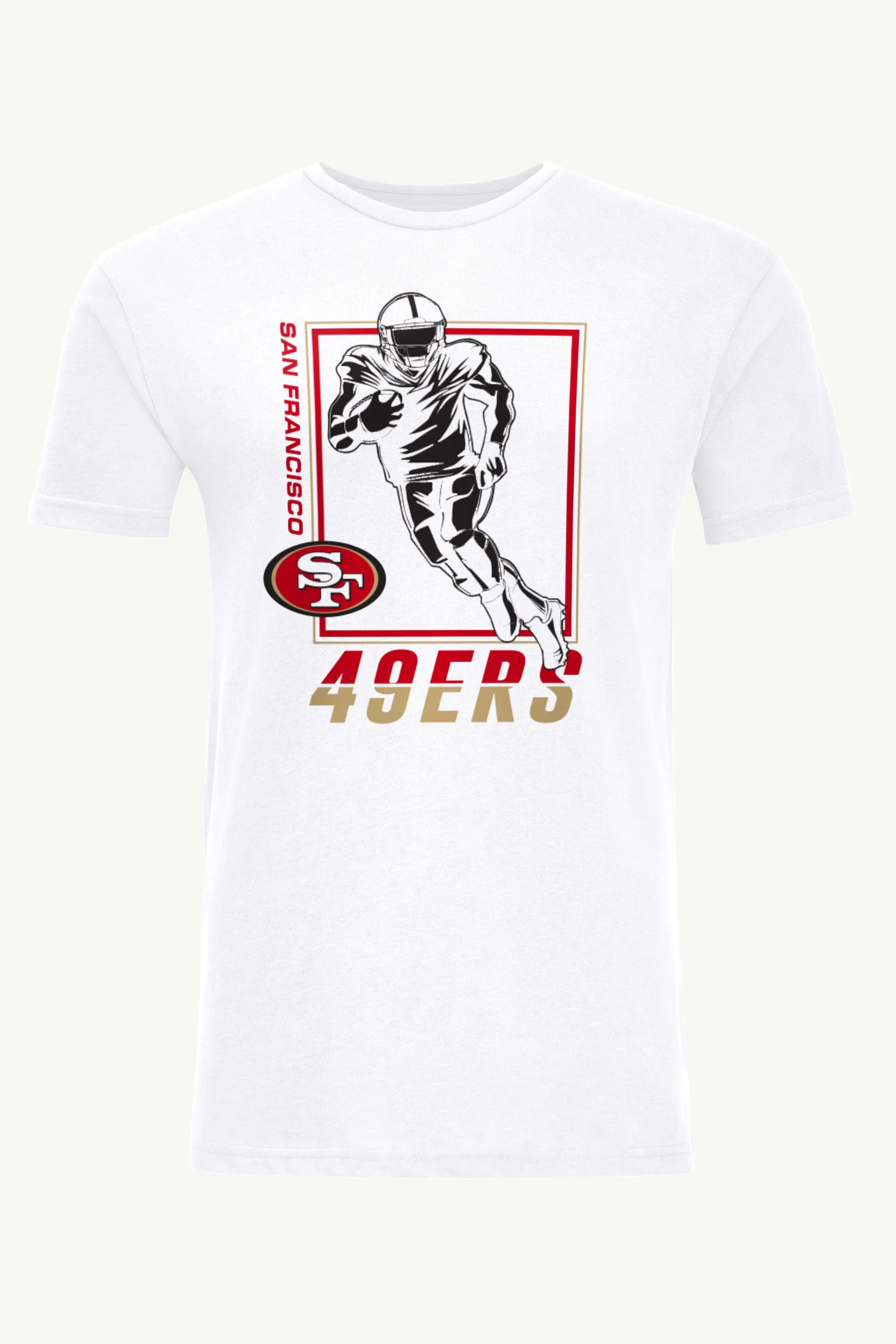 MENS SAN FRANCISCO 49ERs PLAYER GRID T SHIRT sold by Starter