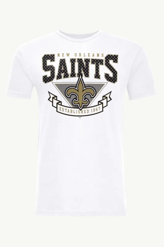 MENS NEW ORLEANS SAINTS 80's INSPIRED T SHIRT sold by Starter