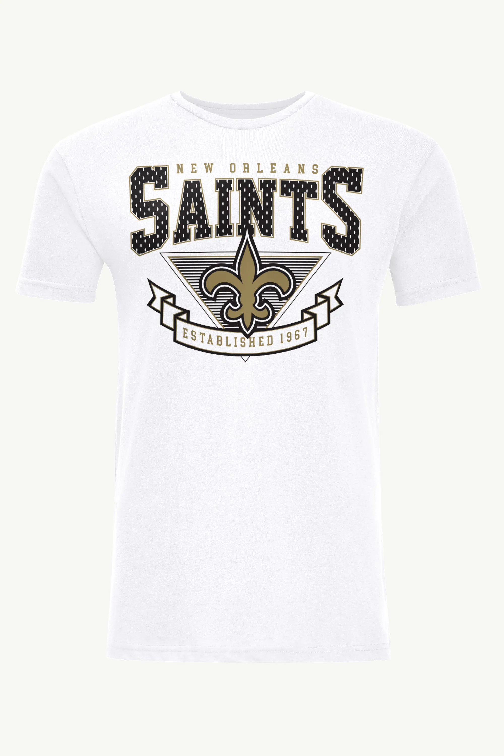 MENS NEW ORLEANS SAINTS 80's INSPIRED T SHIRT sold by Starter