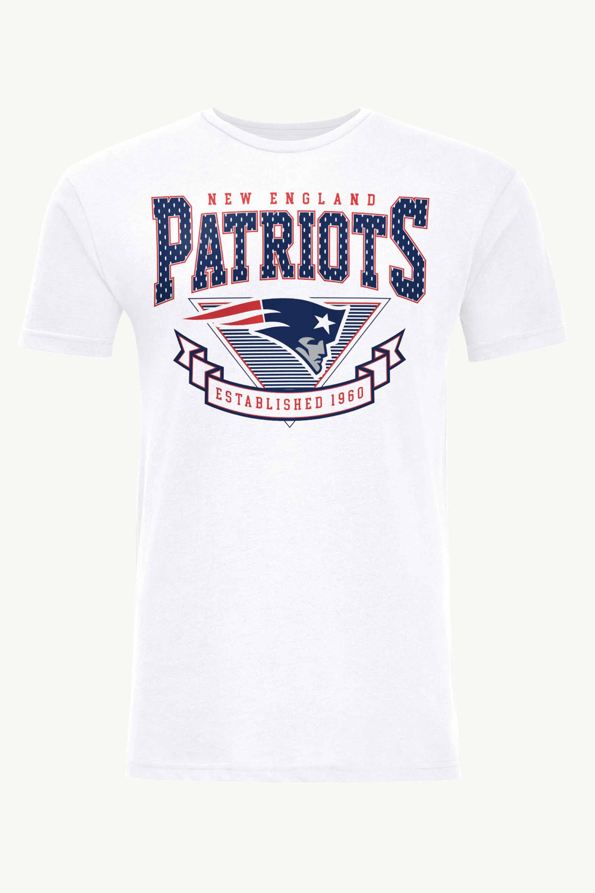MENS NEW ENGLAND PATRIOTS 80's INSPIRED T SHIRT sold by Starter