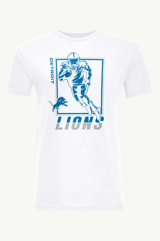 MENS DETROIT LIONS PLAYER GRID T SHIRT sold by Starter