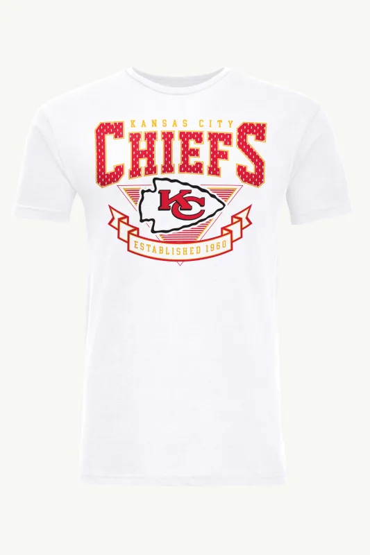 MENS KANSAS CITY CHIEFS 80's INSPIRED T SHIRT sold by Starter