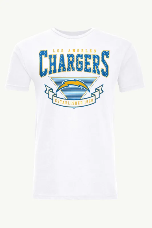 MENS LOS ANGELES CHARGERS 80's INSPIRED T SHIRT sold by Starter