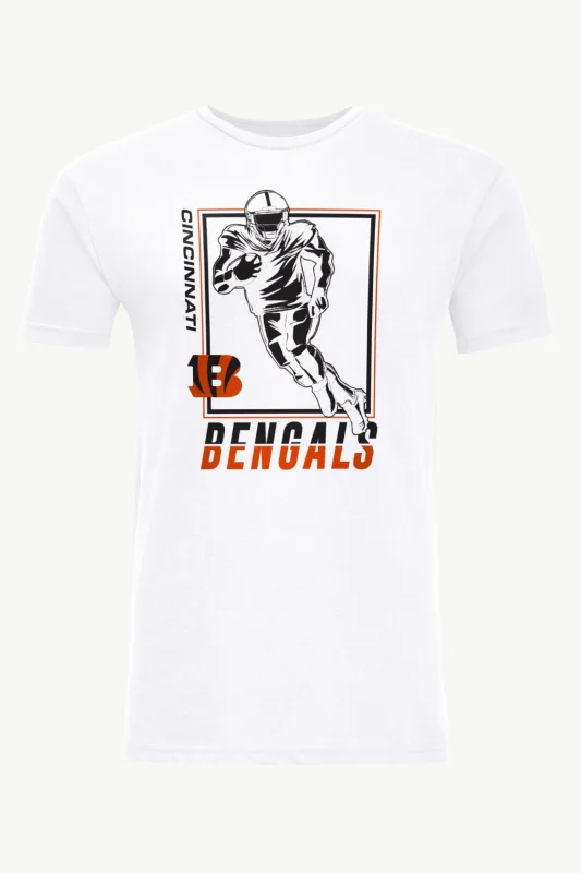 MENS CINCINNATI BENGALS PLAYER GRID T SHIRT sold by Starter