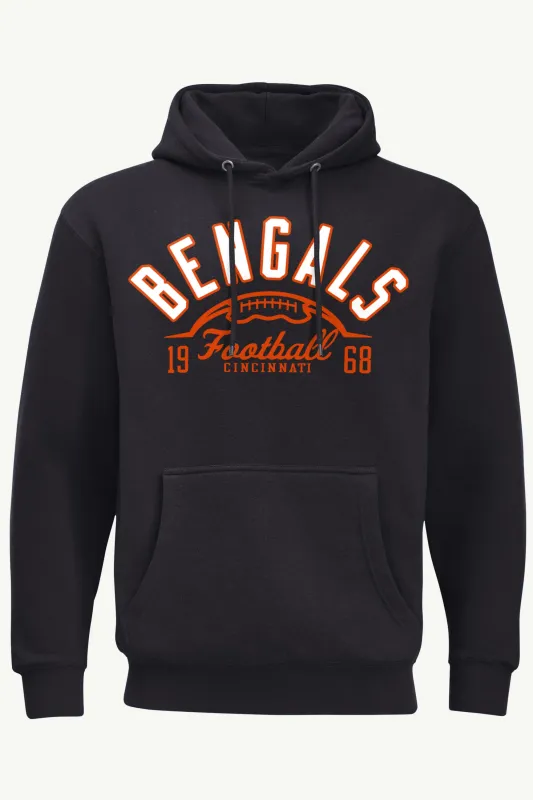 MENS CINCINNATI BENGALS HALF BALL HOODIE sold by Starter