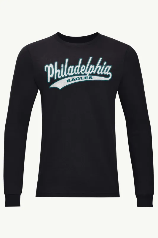 MENS PHILADELPHIA EAGLES TAILSWEEP LONG SLEEVE T SHIRT sold by Starter