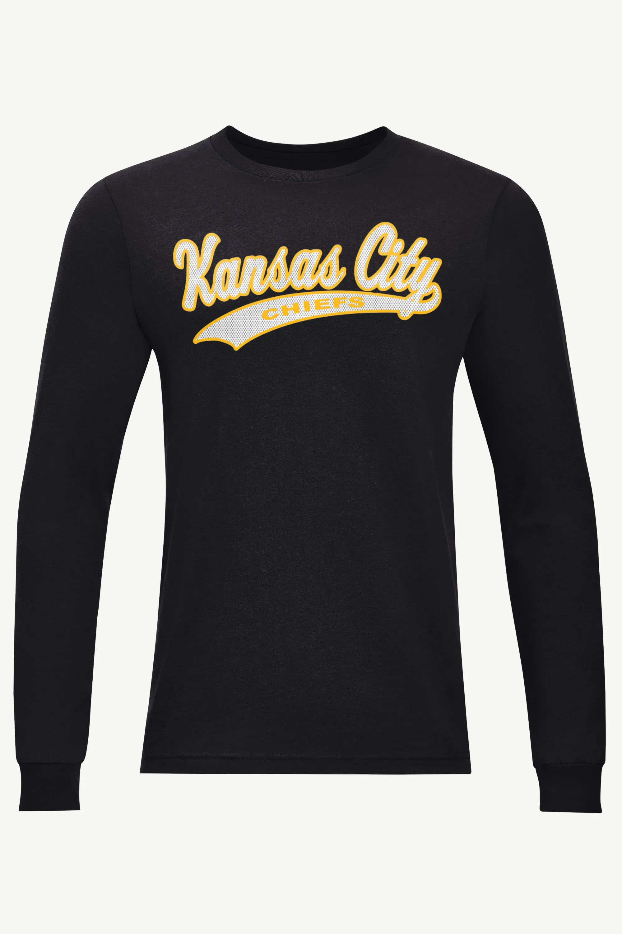 MENS KANSAS CITY CHIEFS TAILSWEEP LONG SLEEVE T SHIRT sold by Starter