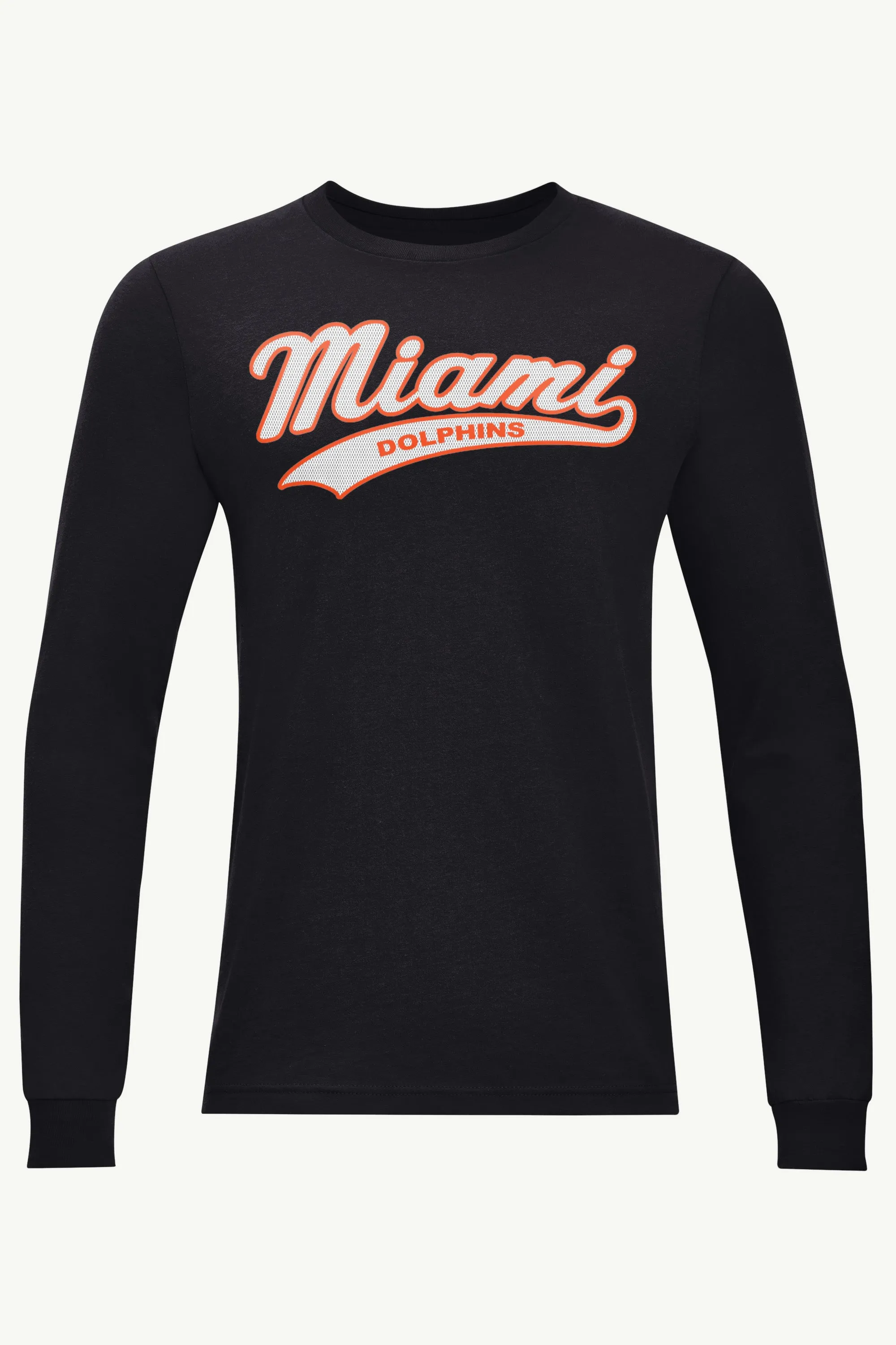 MENS MIAMI DOLPHINS TAILSWEEP LONG SLEEVE T SHIRT sold by Starter