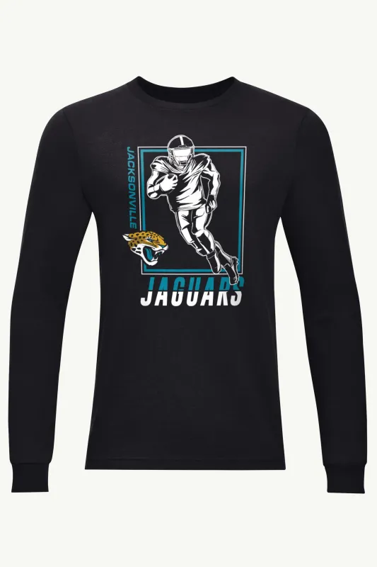 MENS JACKSONVILLE JAGUARS PLAYER GRID LONG SLEEVE T SHIRT sold by Starter