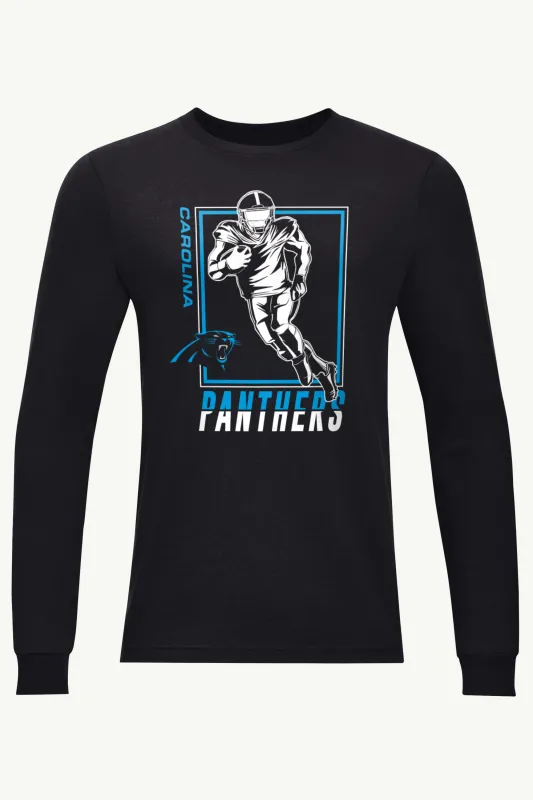 MENS CAROLINA PANTHERS PLAYER GRID LONG SLEEVE T SHIRT sold by Starter