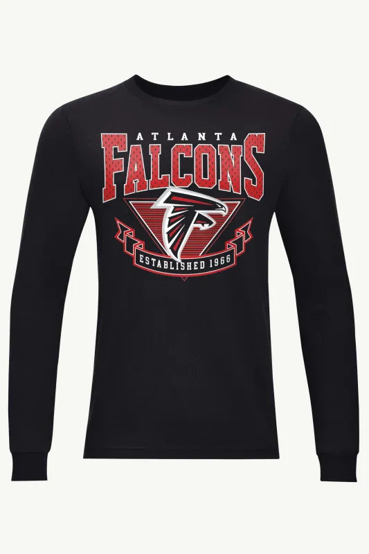 MENS ATLANTA FALCONS 80's INSPIRED LONG SLEEVE T SHIRT sold by Starter