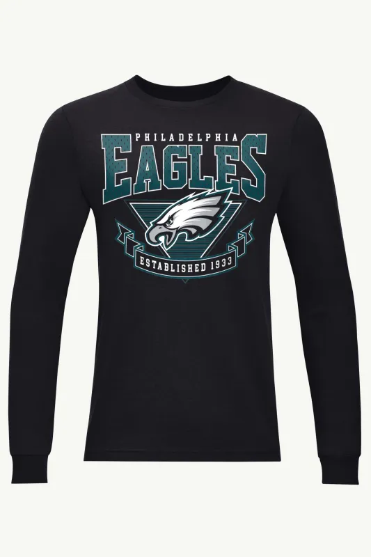 MENS PHILADELPHIA EAGLES 80's INSPIRED LONG SLEEVE T SHIRT sold by Starter