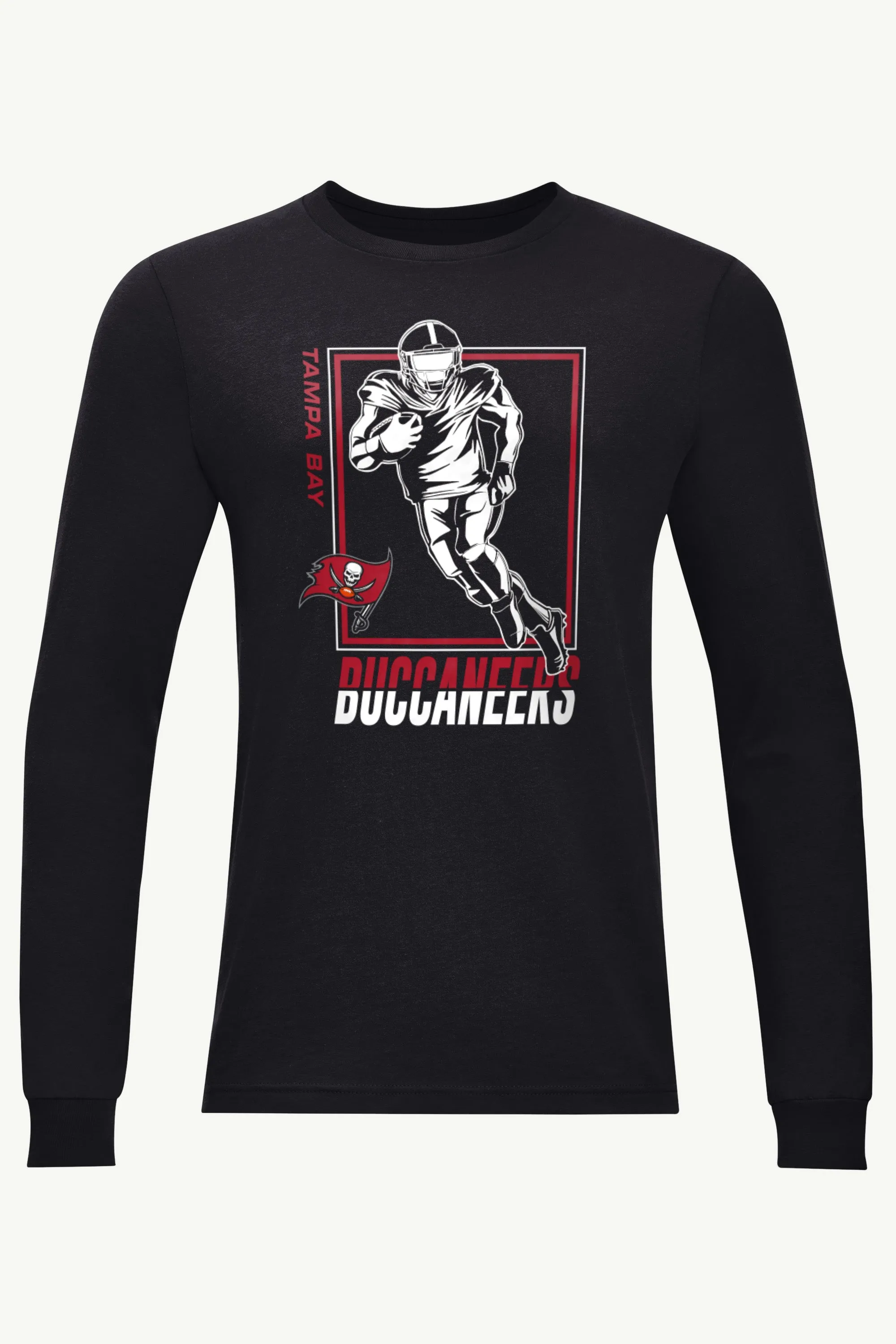 MENS TAMPA BAY BUCCANEERS PLAYER GRID LONG SLEEVE T SHIRT sold by Starter