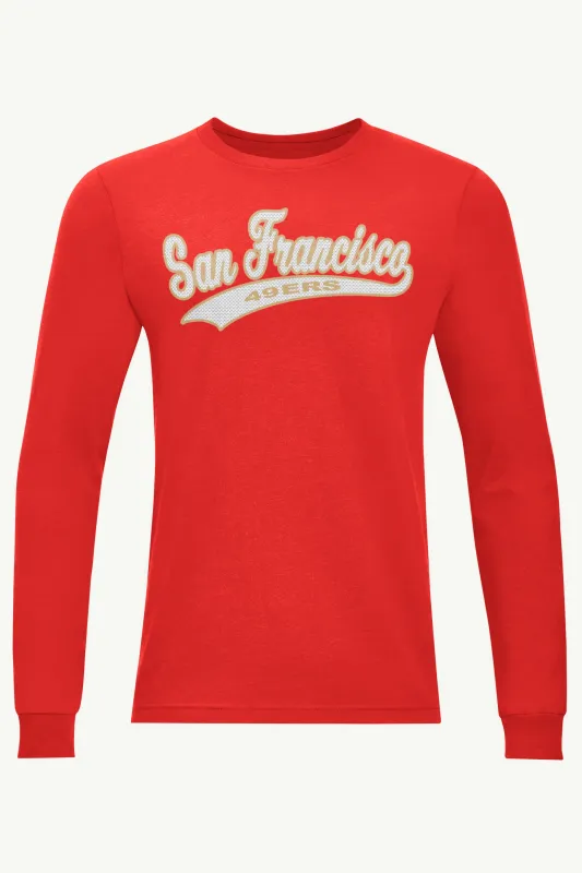 MENS SAN FRANCISCO 49ERS TAILSWEEP LONG SLEEVE T SHIRT sold by Starter