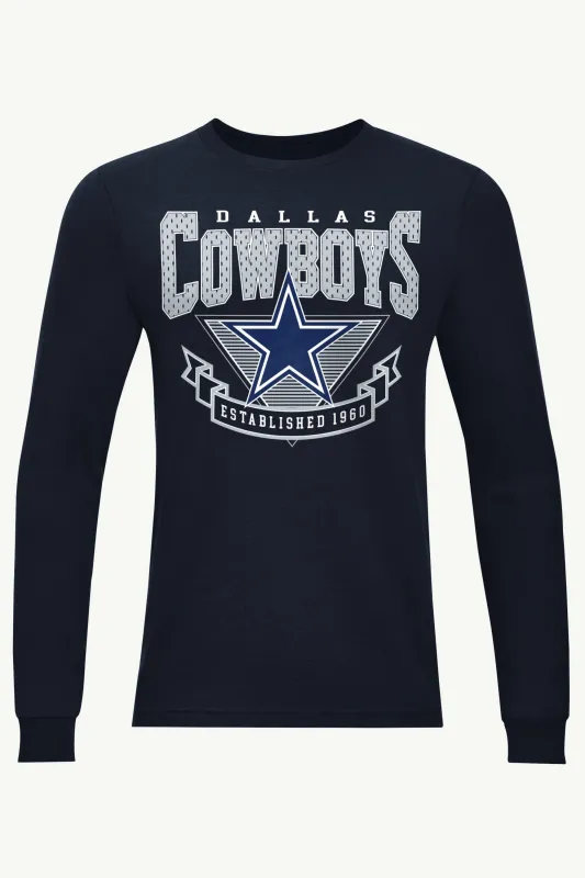 MENS DALLAS COWBOYS 80's INSPIRED LONG SLEEVE T SHIRT sold by Starter