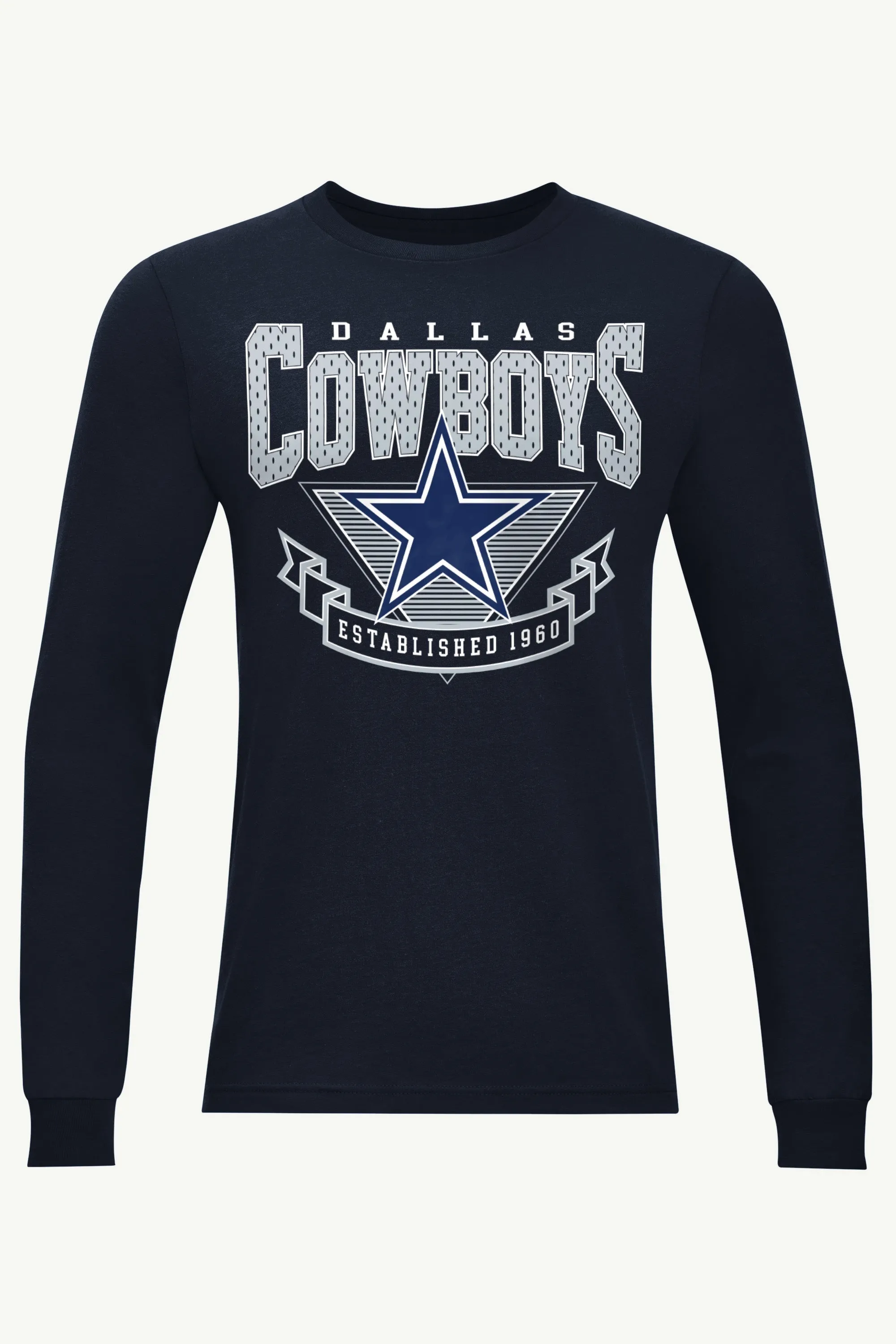 MENS DALLAS COWBOYS 80's INSPIRED LONG SLEEVE T SHIRT sold by Starter