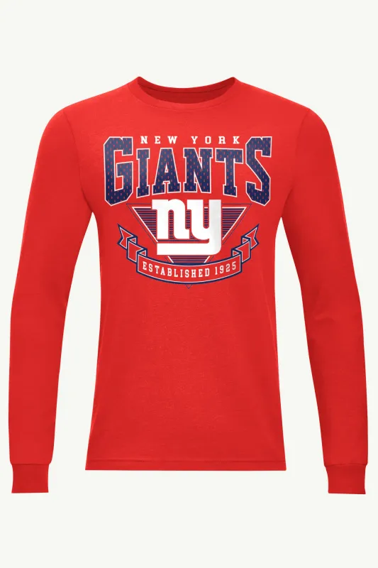 MENS NEW YORK GIANTS 80's INSPIRED LONG SLEEVE T SHIRT sold by Starter