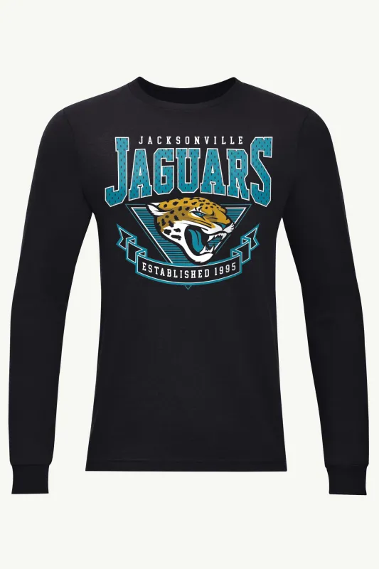 MENS JACKSONVILLE JAGUARS 80's INSPIRED LONG SLEEVE T SHIRT made by Starter