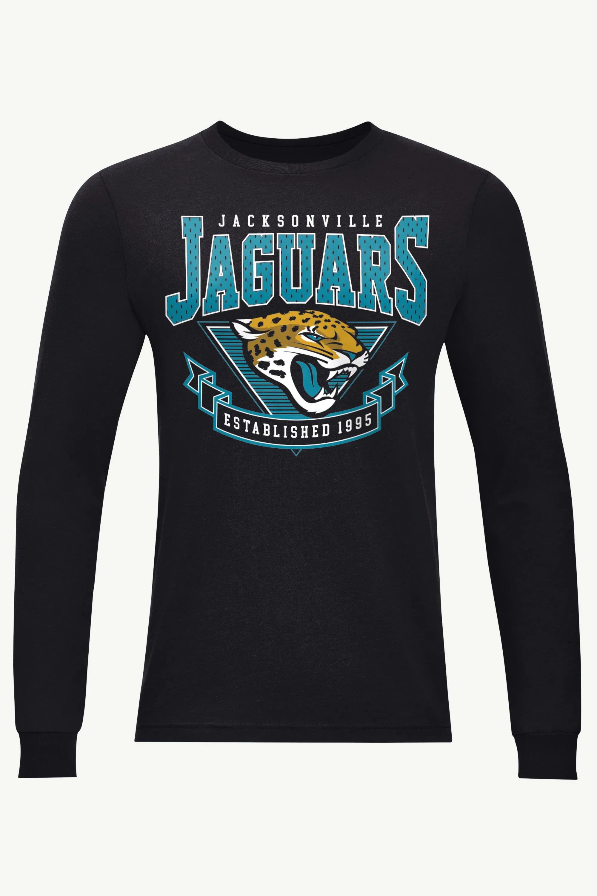 MENS JACKSONVILLE JAGUARS 80's INSPIRED LONG SLEEVE T SHIRT sold by Starter